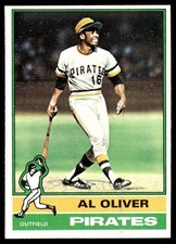 1976 Topps Card Baseball Al Oliver Pittsburgh Pirates #620 NM