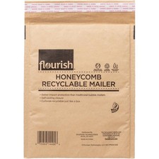 Duck Brand Flourish Honeycomb Recyclable Mailers (duc-287432) (duc287432)