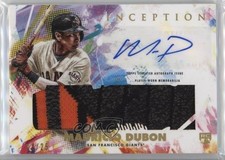 2020 Topps Inception Game Socks 4/25 Mauricio Dubon #IAGS-MD Auto hg6