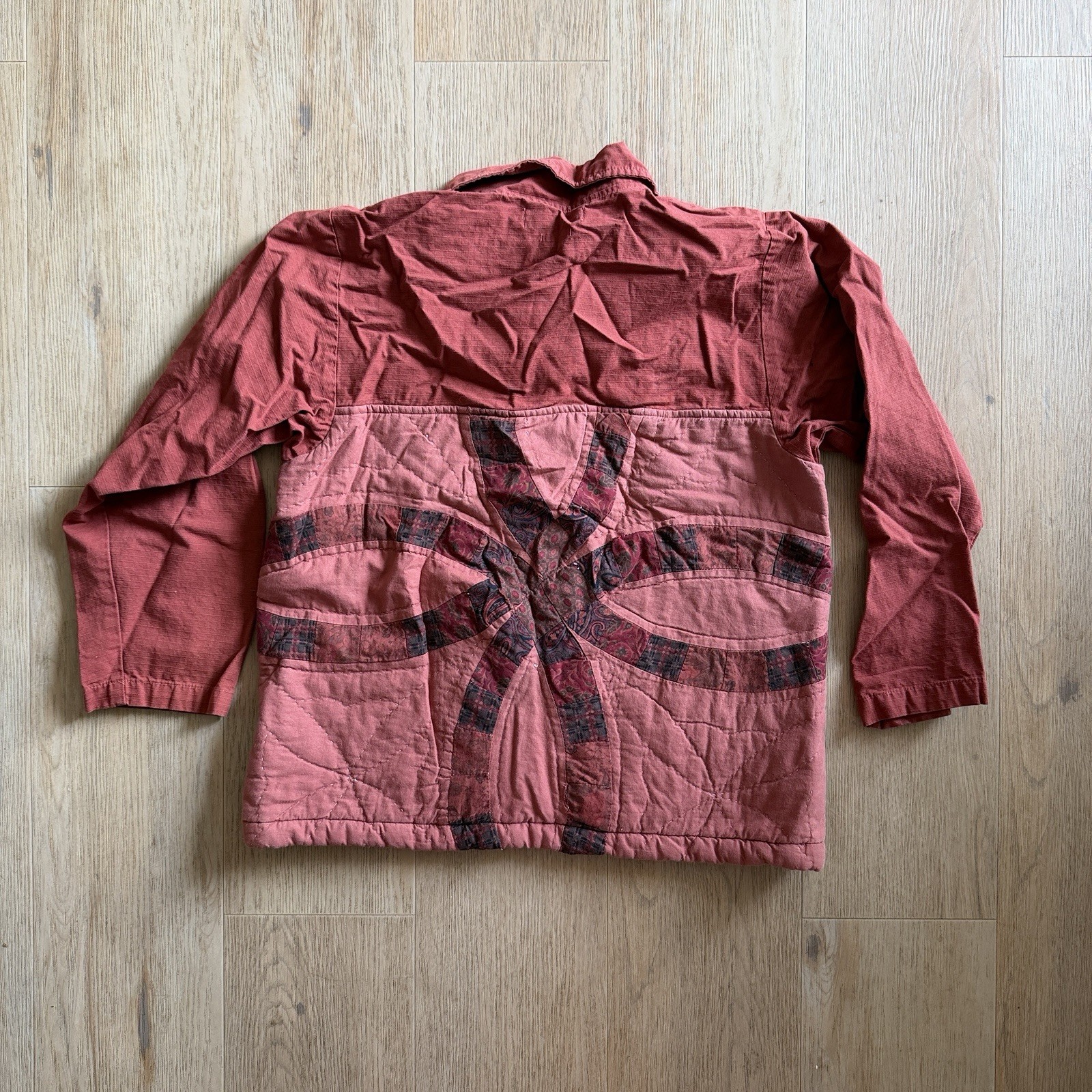 Carleen Boro Patchwork Repurposed Unique Quilt Pu… - image 6