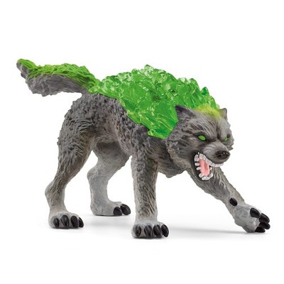 schleich ELDRADOR CREATURES 70153 Granitwolf - Realistische Gefährliche Fantasy