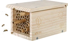 Build a Bee House DIY Woodworking Project | Solitary Mason Bee House Nesting Box