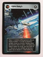 Star Wars CCG Decipher Death Star II Fighters Coming In DS2 SWCCG TCG 2000