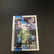 Billy The Marlin #M-30 Marlins Mascot - 2026 Topps Series 1 - MLB Baseball Card