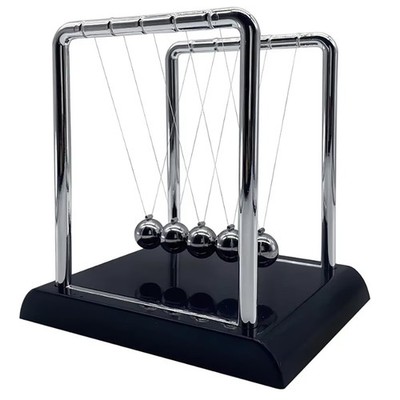 Newton's Cradle Balance Pendulum Metal Balls for Office Desk Table Decor