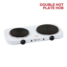 Electric Hot Plates Hob - Table-Top Single & Double Portable Rings for Cooking