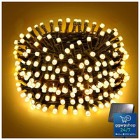 Solar Lichterkette 5M 50LED Wetterfest IP65 Wasserdicht 8 Modi FüR Garten