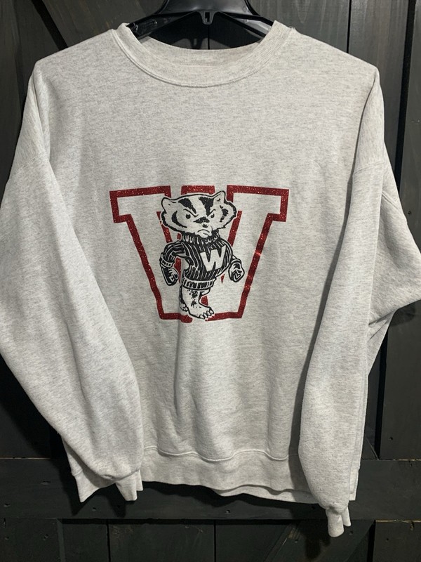 Women’s XL Wisconsin Badger Crew Sweatshirt