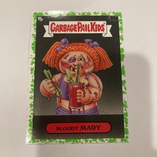 2021 Topps Garbage Pail Kids GPK Food Fight BLOODY MARY Card #65a Booger Green