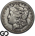 1890-CC Morgan Silver Dollar Coin, Better Date Carson City Issue