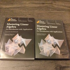 Great Courses ~MASTERING LINEAR ALGEBRA~ DVDs...
