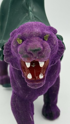 Vintage Panthor Purple Panther Sattel Mattel Spielzeug He-Man Skeletor MOTU - Bild 7 von 9