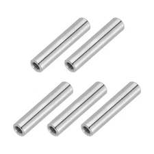 5 Pcs M6x1mm Pitch 6mm/0.24" 304 Stainless Steel Coupling Nut