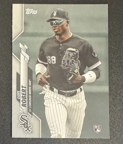 Luis Robert 2020 Topps ROOKIE Complete Set Variation #392 - Chicago White Sox