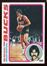1978-79 Topps Brian Winters Milwaukee Bucks #76