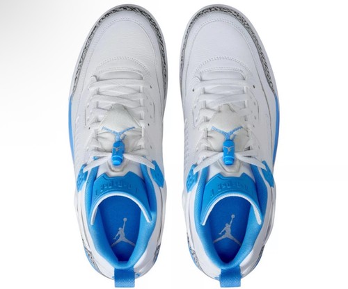 Nike Jordan Spizike Low University Blue UNC FQ1759-141 Men's Size 9 Shoes - Picture 3 of 7