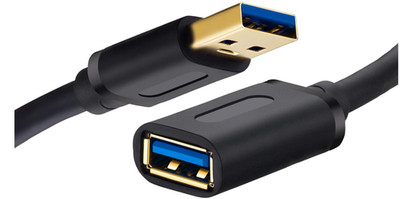 Tan QY USB 3.0 Extension Cable 25Ft, USB 3.0 High Speed Extender Cord