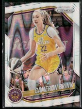 2025 Panini Prizm WNBA Cameron Brink #87 White Seismic RC