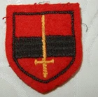 WW2 ERA TERRITORIAL ARMY TROOPS FORMATION SIGN MILITARY PATCH BADGE WORLD WAR II