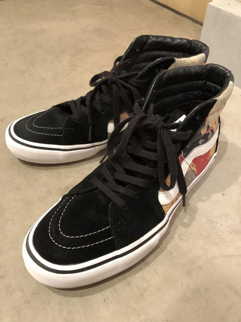 Baskets homme 9,5 US Supreme Vans Andres Serrano collection LTD VHTF Collaborat