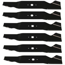 6 USA Mower Blades® for Cub Cadet 742-0677 942-0677 OCC-742-0677 54" Deck
