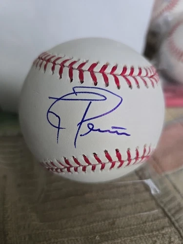Autographed Baseball.tony Pena No COA.