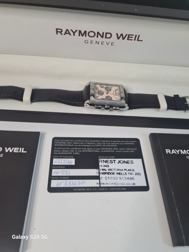 Mens Raymond Weil Tango Brown watch Good Condition - Picture 15 of 20