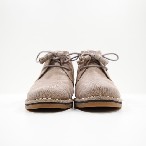 Botas Chukka Hush Puppies Cyra Catelyn Marrón Cuero Metálico - Para Mujer 8 W Nuevas con Etiquetas - Imagen 2 de 7