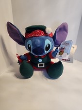 Disney Parks 2024 Christmas Elf Lilo And Stitch Christmas Plush 14 New With Tag