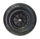 black pneumatic wheelbarrow wheel tyre 3.25 / 3.00 - 8 inner tube innertube