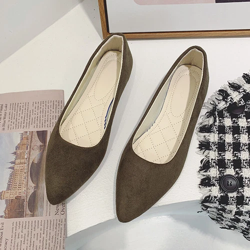 Women Flats Slip On Loafers Walking Women's Comfort Fashion Casual Shoes - Bild 18 von 87