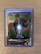 2021 Bowman Chrome 1st Bowman Po-Yu Chen