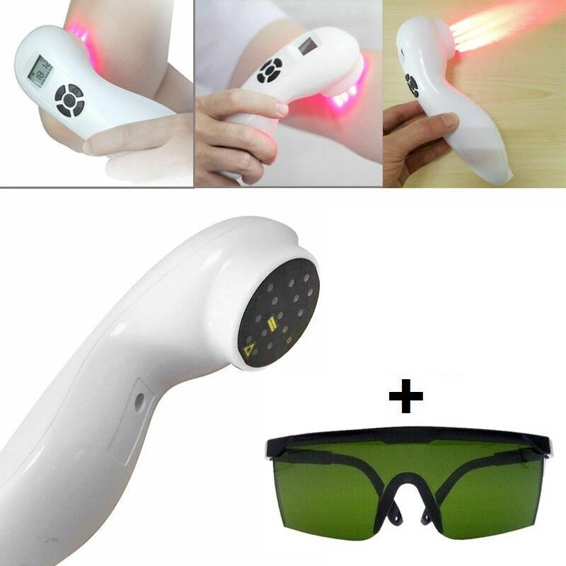 Powerful Cold Laser Therapy Body Pain Relief Device Soft Lazer 510mW+ Full Set - Image 4 of 4