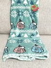 PEANUTS Berkshire Snoopy Throw Blanket 50"x70" Christmas Snow Jacket Trees