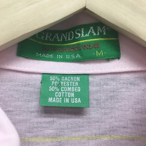 NEW Vintage Deadstock Mens Medium PENGUIN Grand Slam Polo Shiirt USA Pink 17c - Picture 2 of 7