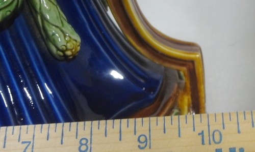 The ULTIMATE dated 1882 MINTON MAJOLICA table LAMP - REMARKABLE ESTATE FIND! - Picture 19 of 23