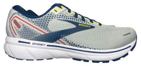 Brooks Ghost 14 Mens Running Shoes Grey Blue Red 1103691D078 Size 12 Brooks Ghost 14 Gray Blue Red Running Shoes 1103691D078  main image 4