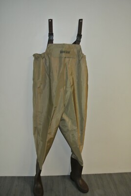 Guide Gear GG nylon pvc  Waders Hunting Fishing Boots size 11M ---New--