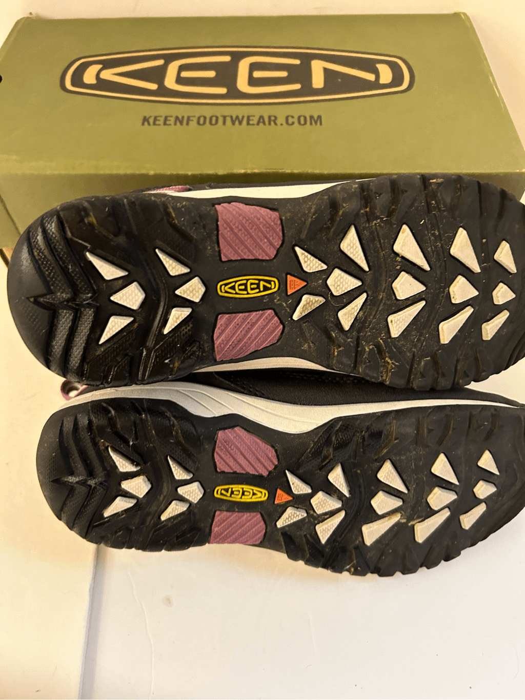 KEEN Scarpe da trekking appassionate giovani 5 donna 7 euro 37 nere viola