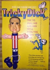 Vintage President Richard Nixon Tricky Dick Toy Poynter products Japan MOC NOS