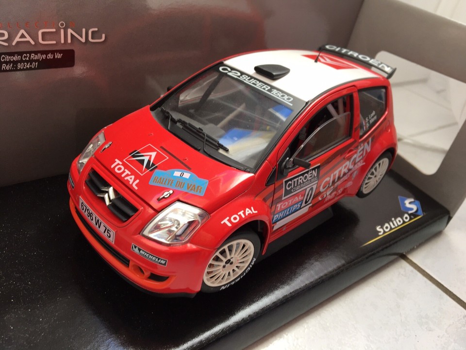 Citroën C2 Super 1600 Sébastien Loeb – Rallye Du Var 2008 – Norev 1/43