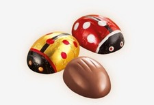 CIOCCOLATINI CAFFAREL AL LATTE COCCINELLA SENZA GLUTINE REGALO BAMBINI LAUREA