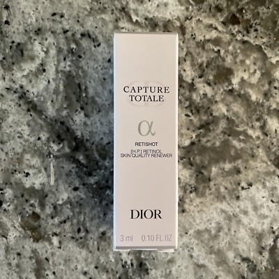 NIB Dior Capture Totale Retishot 3ml Retinol Skin Quality Renewer Travel Gift