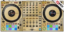 Pioneer DDJ-1000 Skin - Brushed Gold