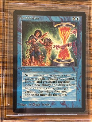 Timetwister Beta x 1 MTG BGS 9/8.5/8.5/8.5 NM/MT+ It's A Timetwister Beta x 1 MTG BGS 9/8.5/8.5/8.5 NM/MT+ It's A