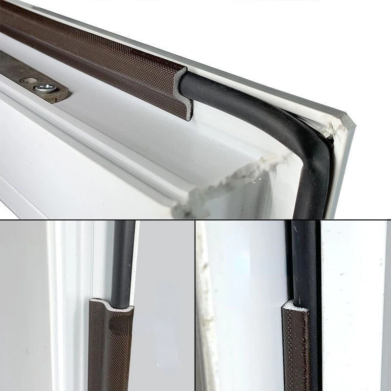 Self Adhesive Window Door Foam Sealing Strip Soundproofing Weather Strip Home - Image 4 of 4