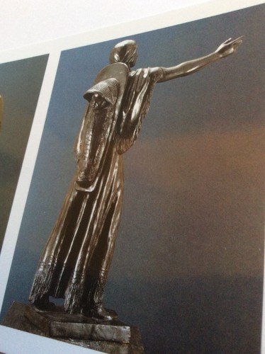 Cyrus Edwin Dallin Springville Utah Promotional Art Post Card Sacajawea Bronze - Picture 2 of 4