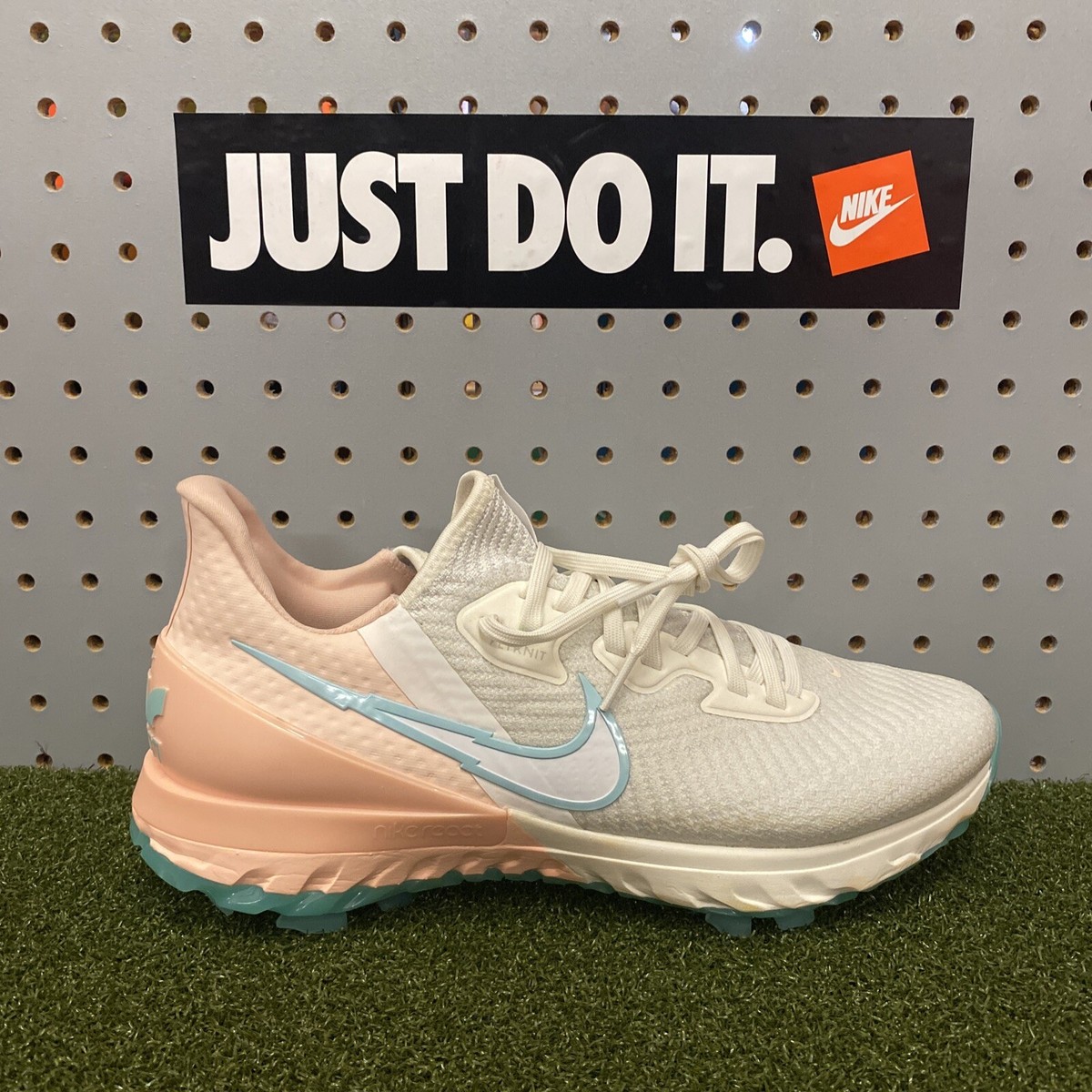 NIKE GOLF ナイキゴルフ CT0540-108 ゴルフシューズ AIR ZOOM INFINITY  ホワイト系 28.5 [240101490884] ゴルフウェア メンズ ストスト NIKE GOLF ナイキゴルフ CT0540-108 ゴルフシューズ AIR ZOOM
