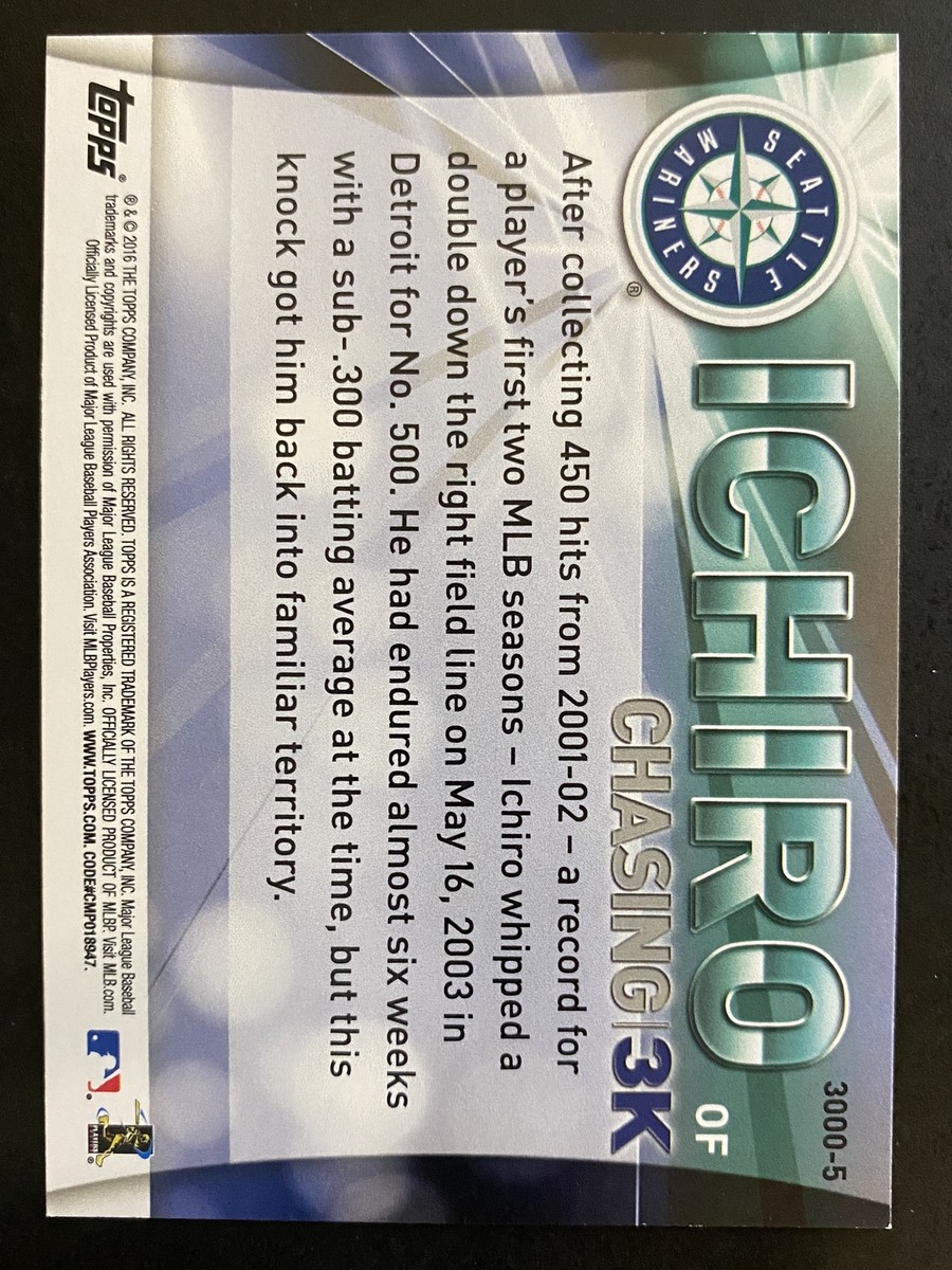 2016 Topps Ichiro イチロー ロゴピン メダリオン マリナーズ 2016 Topps Ichiro イチロー ロゴピン メダリオン マリナーズ
