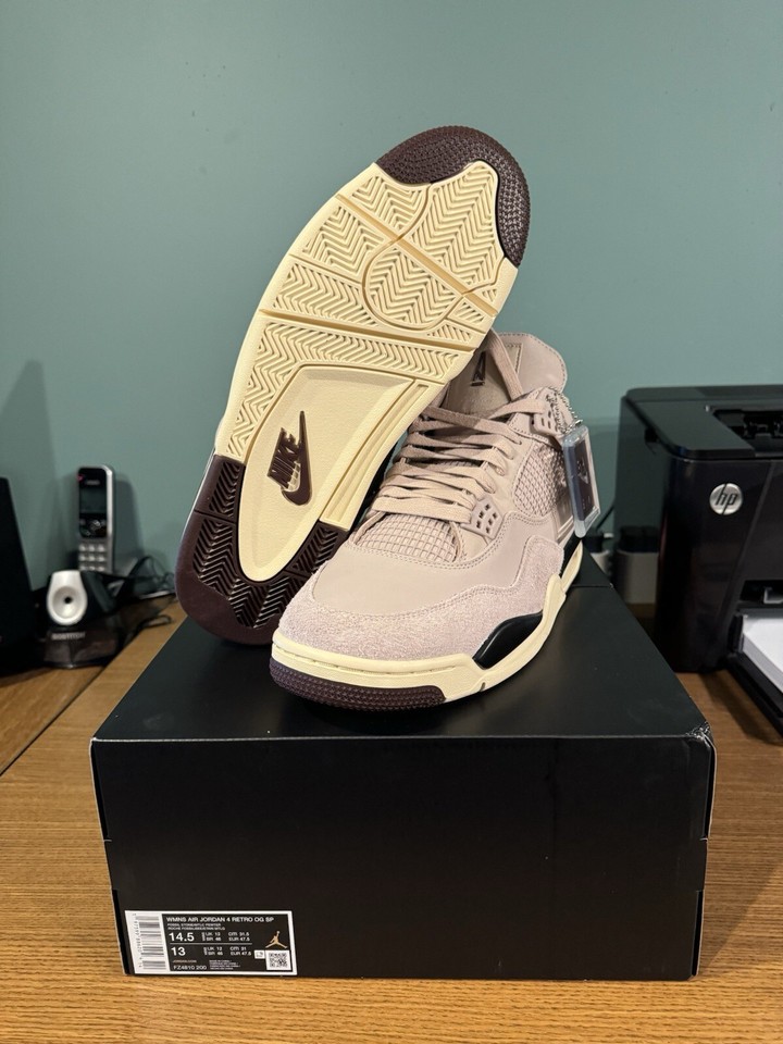 Air Jordan 4 A Ma Maniere Phantom FZ4810200 Men’s Size 14.5W/13M
